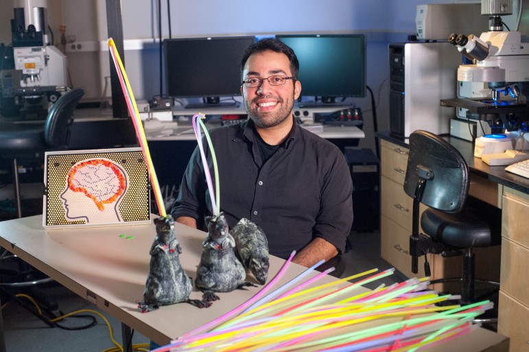 BOSTON - Neuroscientist Steve Ramirez in the lab. (photo credit: Asylum Entertainment)